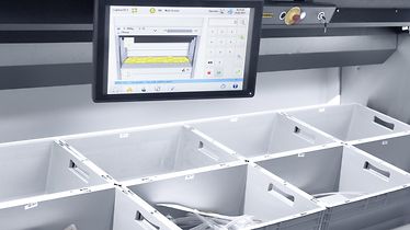 Picture of the LOGIMAT touch panel
