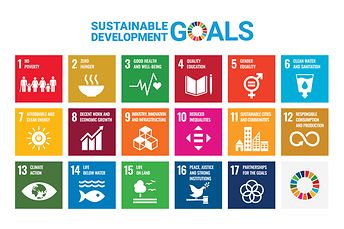 United Nations 17 Sustainable Development Goals logos