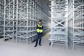 Bilstein : construction métallique intralogistique du nouveau centre logistique