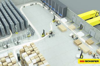 Shelving Systems & Mobile Robot