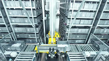 Schäfer Miniload Crane - Stroage and Retrieval Machine for totes, cartons and trays