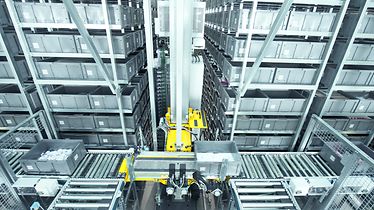 Schäfer Miniload Crane - Stroage and Retrieval Machine for totes, cartons and trays