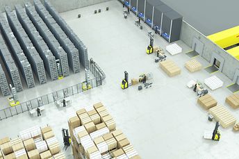 Shelving Systems & Mobile Robot