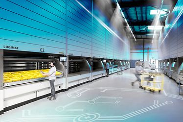 Vertical Lift Module SSI LOGIMAT | Paternosterkast 
