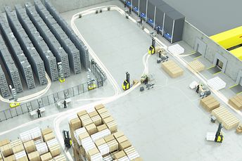 Shelving Systems & Mobile Robot