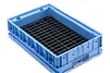 Vacuum-formed inserts - C-KLT container with insert for electronic components