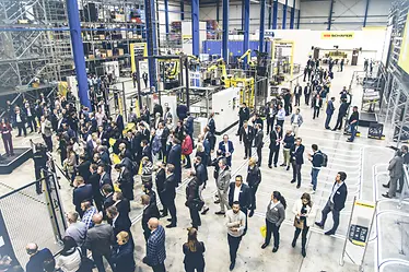 Visitors at Logistica.