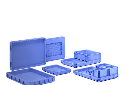 Trays with partition