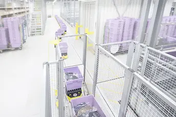 WEASEL® vezető nélküli raktári szállító jármű