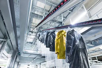 SSi Carrier függesztett szállítópálya a Stockmann-nál