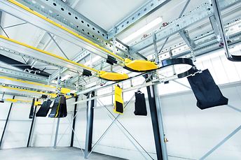 SSI Carrier függesztett szállítópálya rendszer