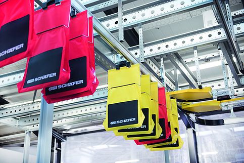 SSI Carrier függesztett szállítópálya