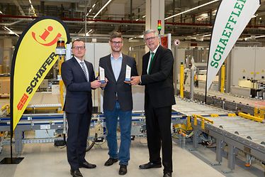 Schaeffler Logistra kitüntetés