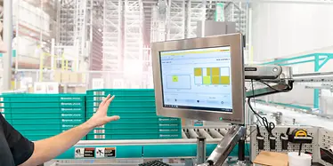 Pepperl+Fuchs komissiózó állomás