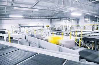 Dobozválogató rendszer a Suning-nál