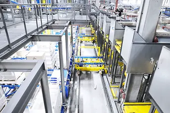 JYSK, Dánia - ergonomikus komissiózó munkaállomások