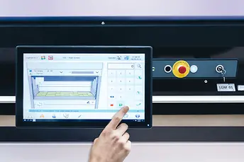 DCH Auriga SSI Logimat - érintő képernyő 