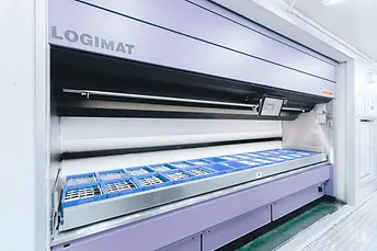 DCH Auriga - SSI Logimat vertikális átrolóautomata