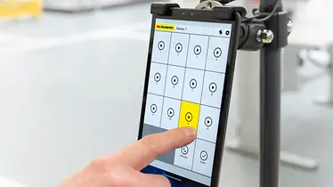 Weasel Lite kezelőpanelje