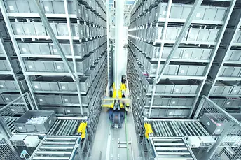 Schäfer Miniload Crane - Stroage and Retrieval Machine for totes, cartons and trays