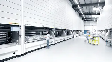 SSI LOGIMAT vertikális tárolóautomata modul - SLL típus