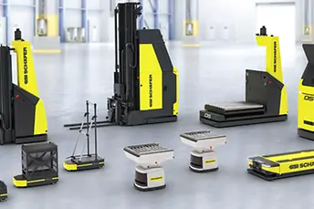 Vezető nélküli raktári szállító járművek