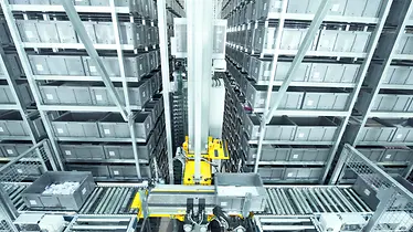 Schäfer Miniload Crane – układnica do pojemników, kartonów i tac