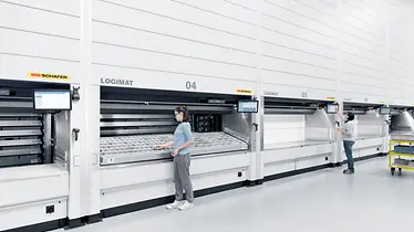 Moduł regału windowego LogiMat