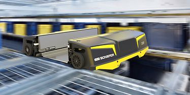 Shuttle System Cuby with up to 36 storage levels