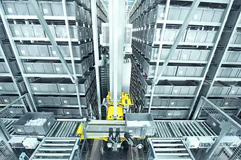 Schäfer Miniload Crane - Stroage and Retrieval Machine for totes, cartons and trays