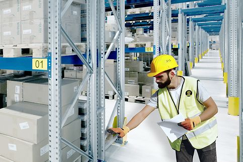 warehouse safety maintenance - rack inspection