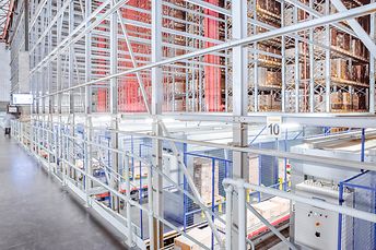 High Bay Warehouse at DSV Healthcare Africa