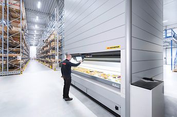 Two SSI LOGIMAT®, Vertical Lift Modules keep 16,000 items