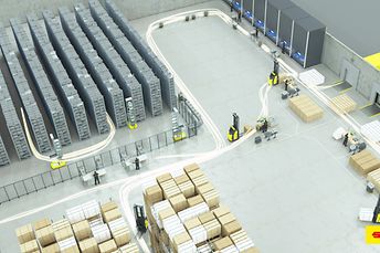 Shelving Systems & Mobile Robot