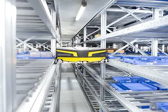 SSI Flexi shuttle raktári szállítójármű