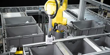 Robot de recogida de piezas