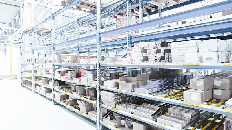 Variable and flexible Flow Racks of the highest quality by SSI SCHAEFER ...