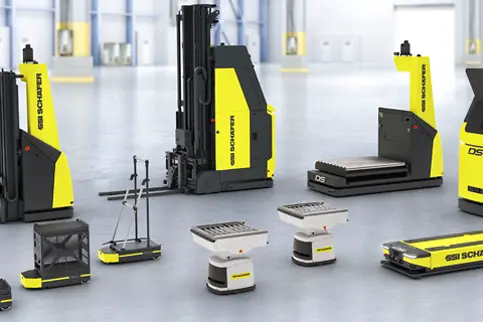 Avtomatsko vodena vozila pri SSI Schaefer