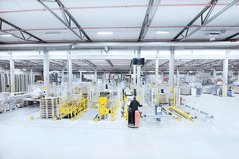 Goods-in at JYSK Sweden