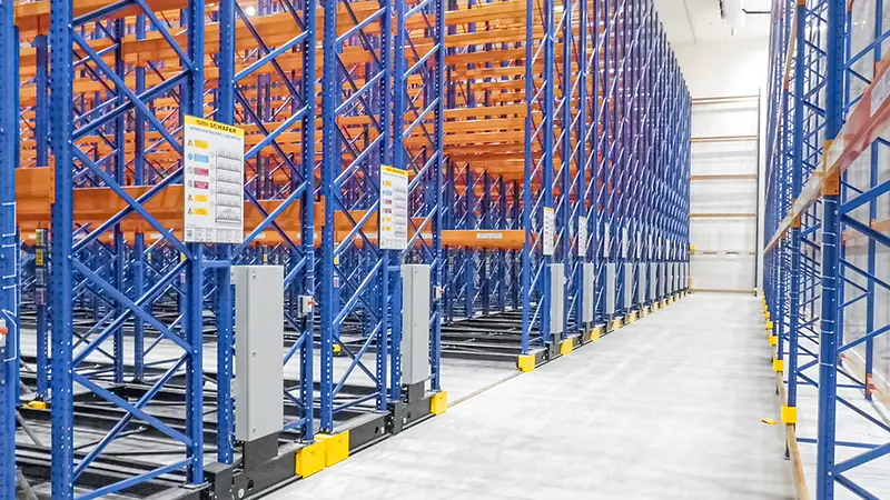Largest Mobile Racking System Installation for Cold Rooms in the UAE ...