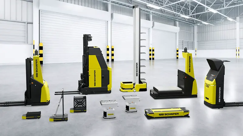 Automated Guided Vehicles (AGVs) and Autonomous Mobile Robots (AMRs ...