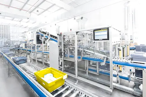 Material Handling for bins, totes and containers