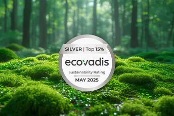 EcoVadis ezüst minősítés 2025