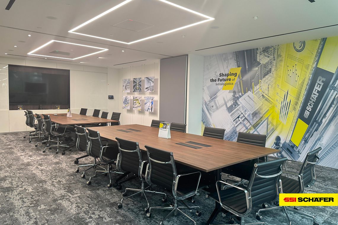 Boardroom at The SSI SCHAEFER Singapore Office