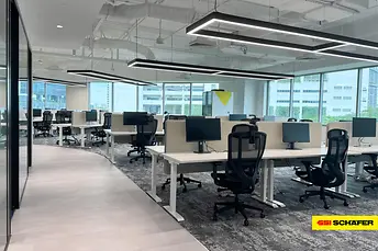 Workspace at The SSI SCHAEFER Singapore Office
