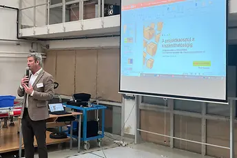 Kardos Péter, az SSI SCHÄFER Kft. ügyvezetője