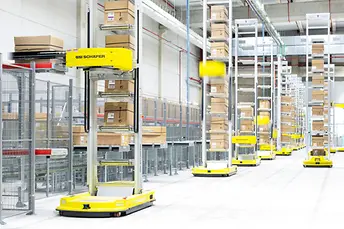 RackBot raktári robot