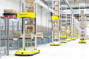 RackBot raktári robot