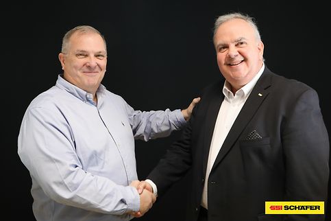 SSI SCHAEFER_PHOTO changement de direction avec logo
