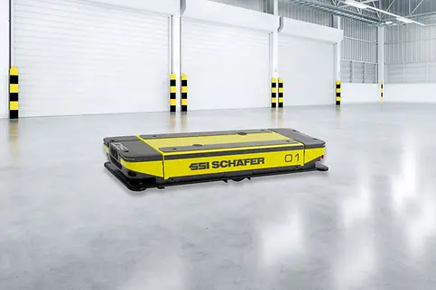 OSCAR AGV, vezető nélküli raktári szállító jármű